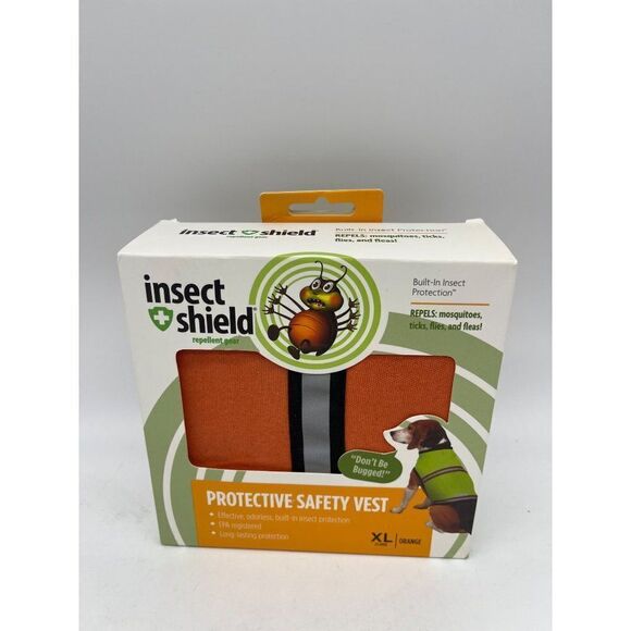 Insect Shield Repellent Gear Protective Safety Vest For Dogs - Picture 1 of 4